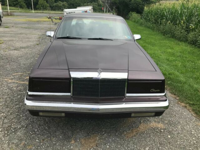 1988 Burgundy Chrysler New Yorker Sedan