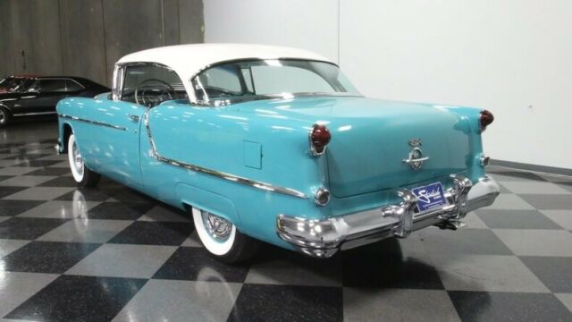 1954 Blue Oldsmobile Eighty-Eight Hardtop