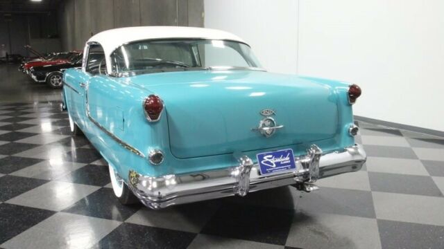 1954 Blue Oldsmobile Eighty-Eight Hardtop