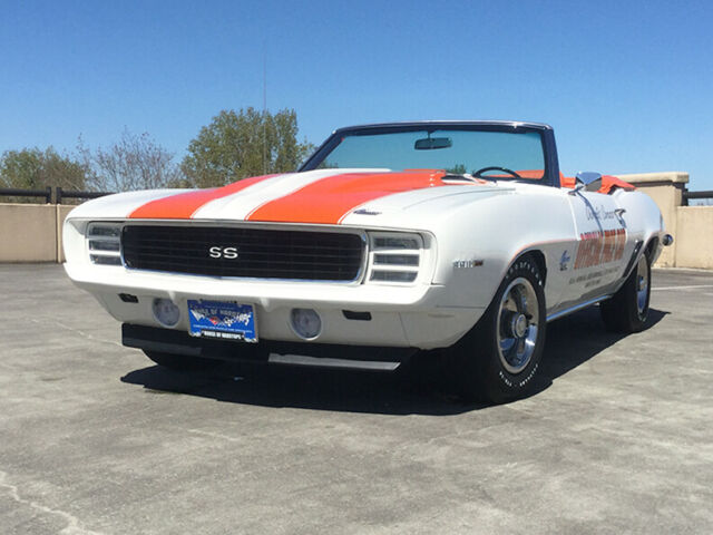 1969 Dover White Chevrolet Camaro Convertible