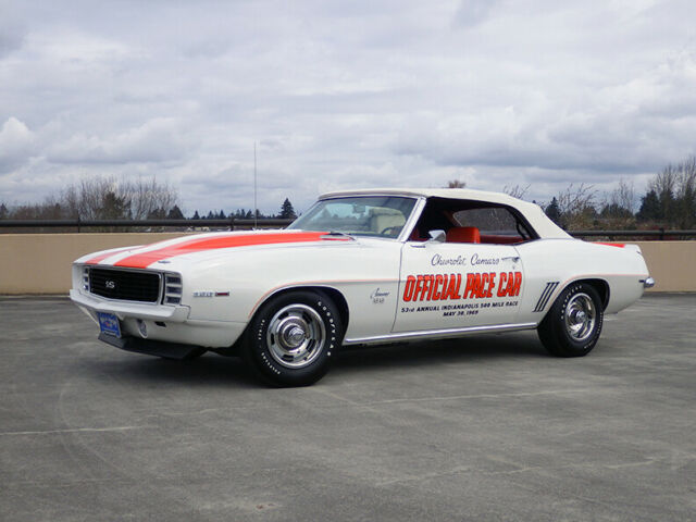 1969 Dover White Chevrolet Camaro Convertible
