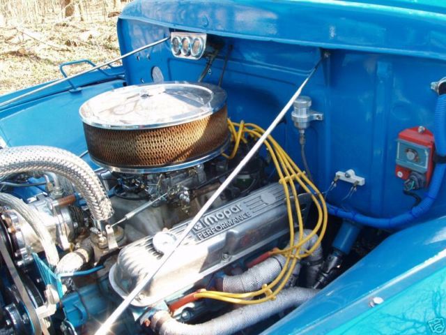 1954 Grabber Blue Ford F-100 Panel