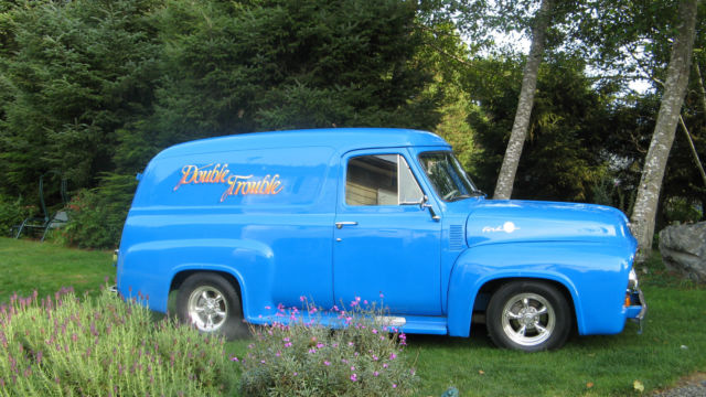 1954 Grabber Blue Ford F-100 Panel