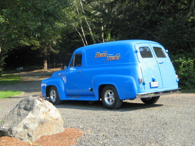 1954 Grabber Blue Ford F-100 Panel