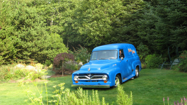 1954 Grabber Blue Ford F-100 Panel
