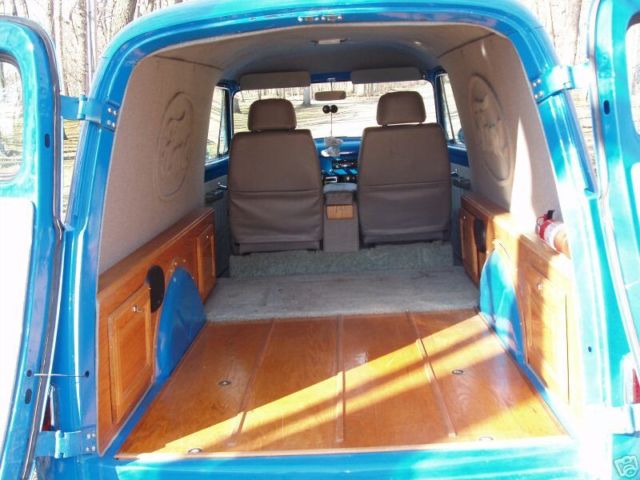 1954 Grabber Blue Ford F-100 Panel