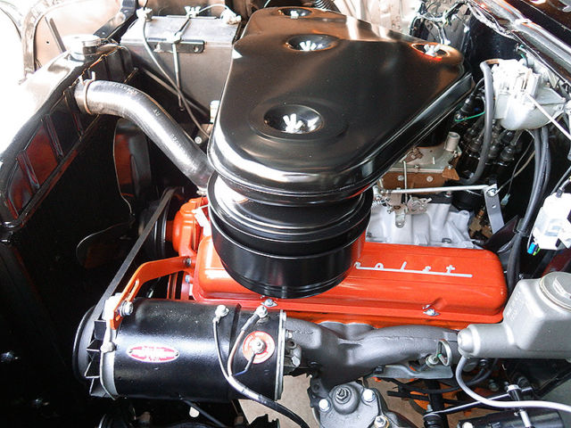 1957 Black and White Chevrolet Bel Air/150/210 2 door Sedan