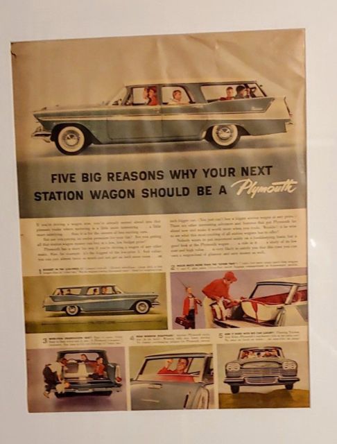 1958 Gray Plymouth Other Wagon