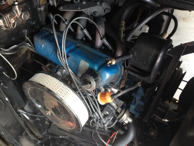 1970 Black Ford F-100 Standard Cab Pickup