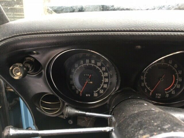 1973 Pearl ice blue Chevrolet Corvette Hatchback