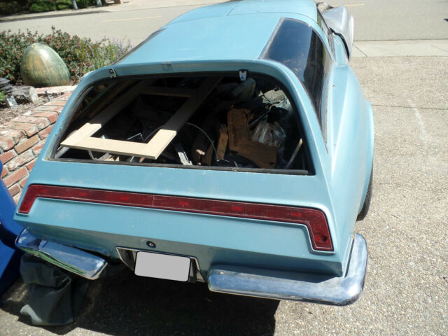 1973 Pearl ice blue Chevrolet Corvette Hatchback