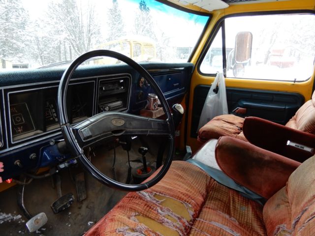 1975 Blue Ford F-250 Crew Cab Pickup