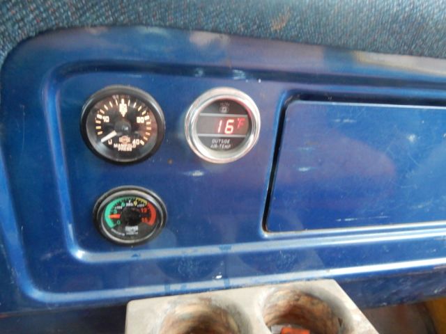 1975 Blue Ford F-250 Crew Cab Pickup