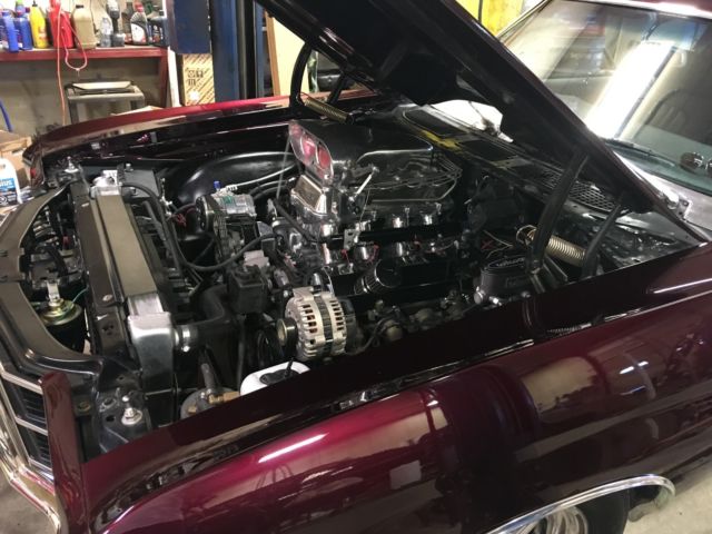 1971 Candy Burgundy Chevrolet Chevelle Coupe