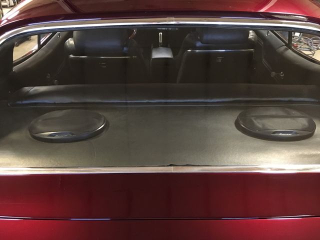 1971 Candy Burgundy Chevrolet Chevelle Coupe