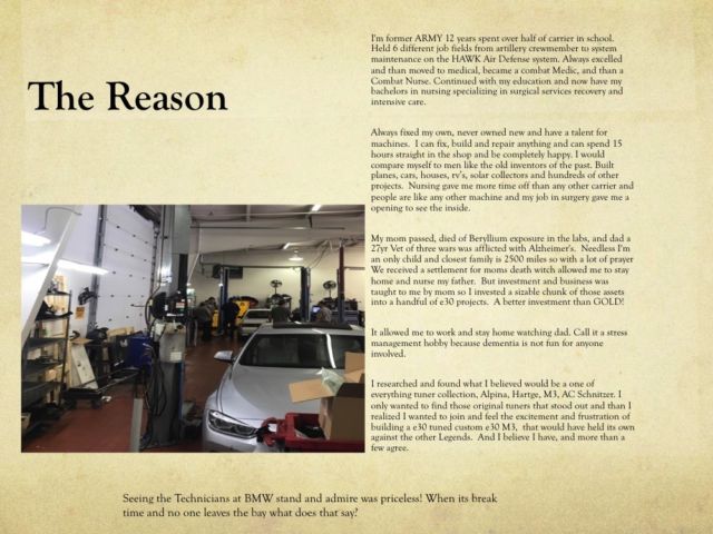 1989 White custom BMW M3 Coupe