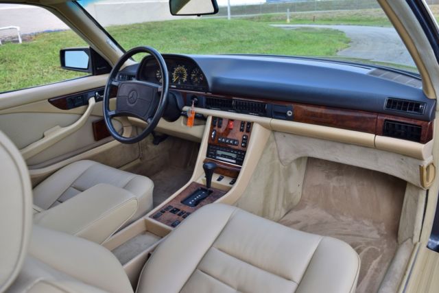 1987 Gray Mercedes-Benz 500-Series Coupe