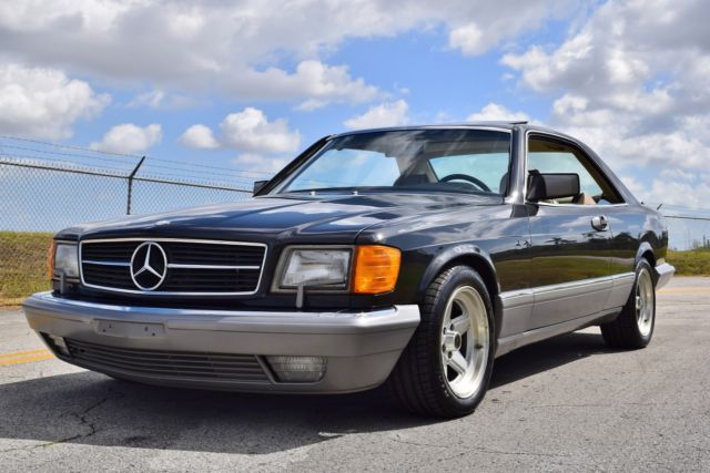 1987 Gray Mercedes-Benz 500-Series Coupe