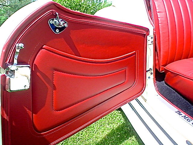 1953 MG White MG T-Series Convertible