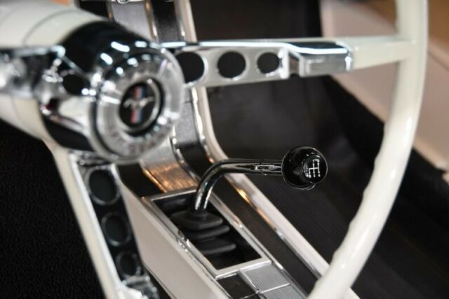 1965 Burgundy Ford Mustang Convertible