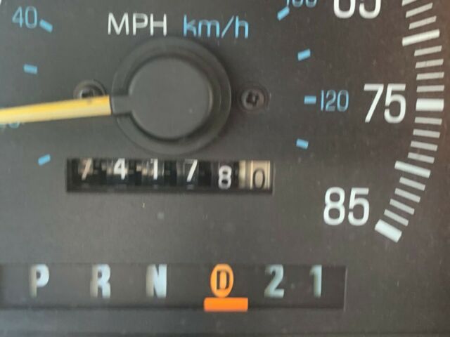 1989 Blue Ford F-350 Extended Cab Pickup