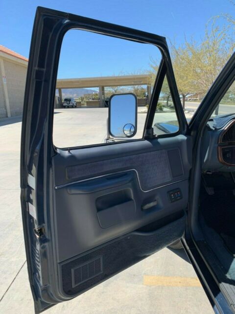 1989 Blue Ford F-350 Extended Cab Pickup