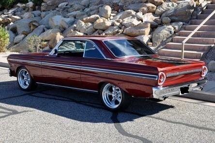 1965 LASER STRAIGHT CUSTOM RED METALLIC Ford Falcon Coupe