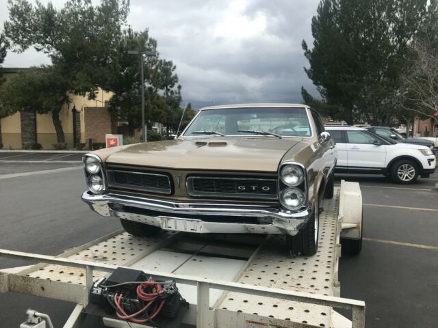 1965 Gold Pontiac GTO Coupe