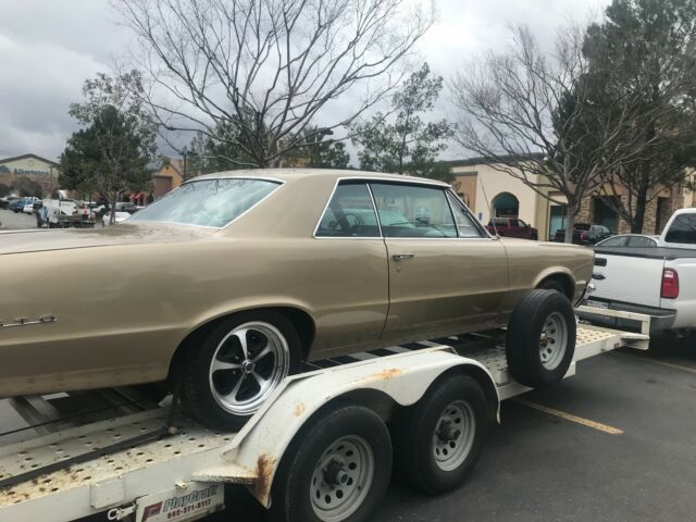 1965 Gold Pontiac GTO Coupe
