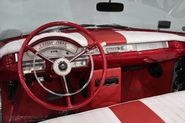 1958 Burgundy Ford Fairlane Convertible