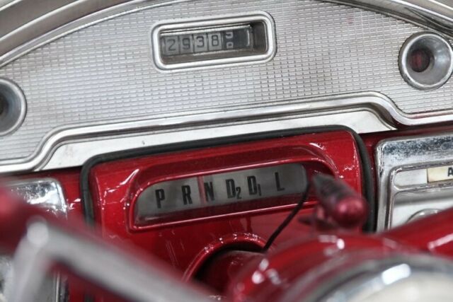 1958 Burgundy Ford Fairlane Convertible