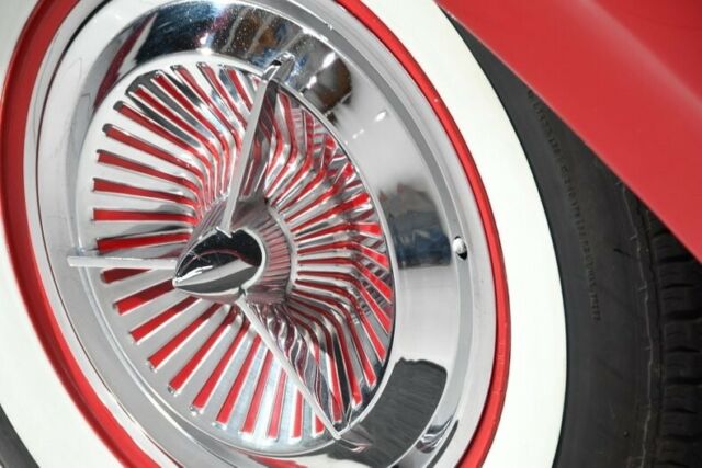 1958 Burgundy Ford Fairlane Convertible