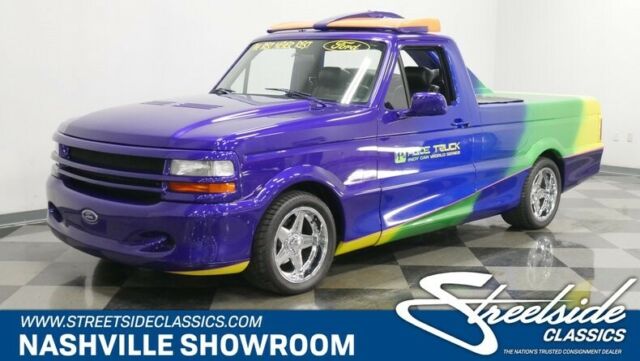 1991 Purple Ford F-150 Pickup Truck