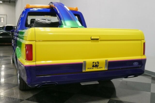 1991 Purple Ford F-150 Pickup Truck