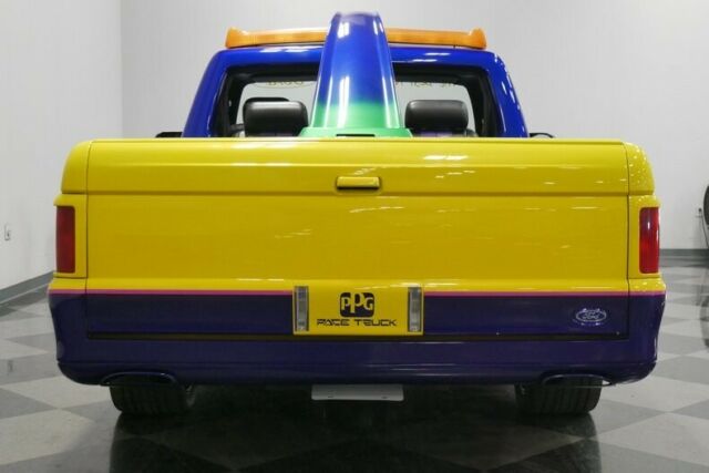 1991 Purple Ford F-150 Pickup Truck