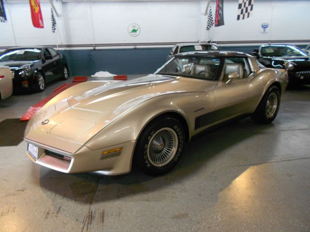 1982 Gold Chevrolet Corvette Coupe