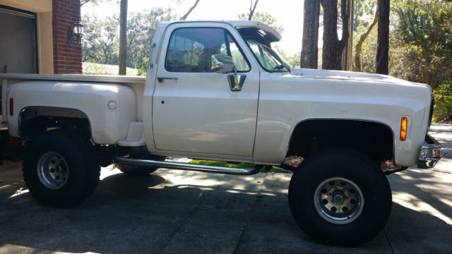 1978 White GMC Sierra 1500 stepside