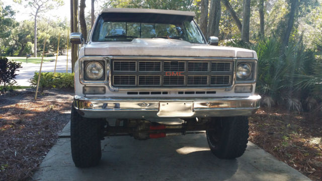 1978 White GMC Sierra 1500 stepside