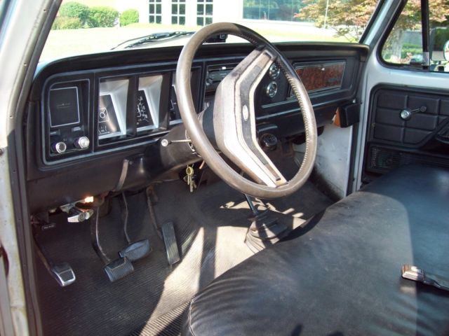 1979 Blue Ford F-250 Standard Cab Pickup