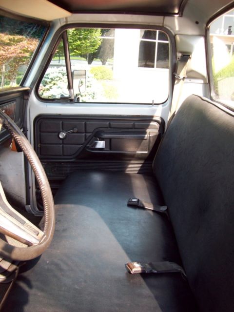 1979 Blue Ford F-250 Standard Cab Pickup