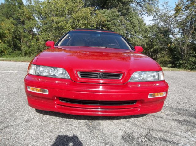 1992 Red Acura Legend Coupe