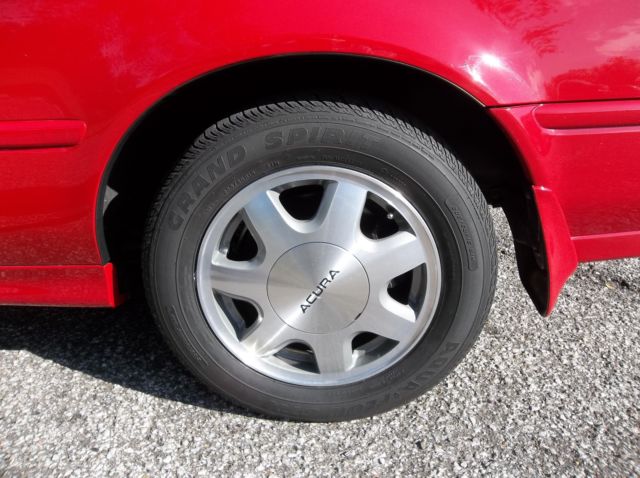 1992 Red Acura Legend Coupe