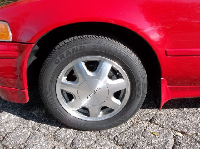 1992 Red Acura Legend Coupe