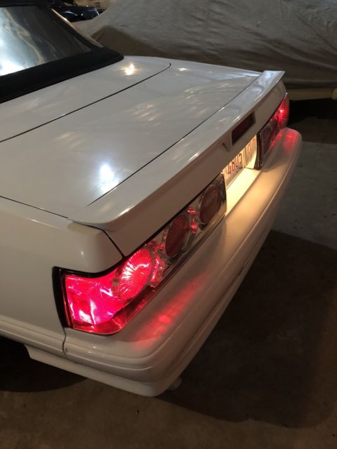 1988 White Ford Mustang Convertible