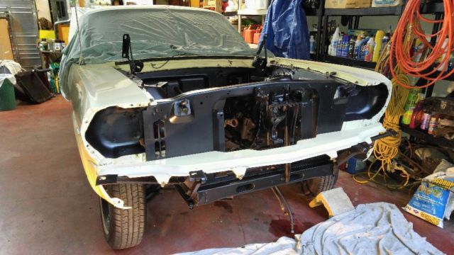 1965 Yellow Ford Mustang Coupe