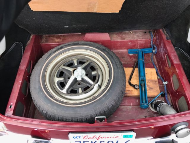 1973 Maroon MG MGB Hatchback