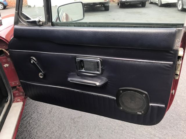 1973 Maroon MG MGB Hatchback