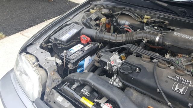 1990 Gray Honda Civic Sedan