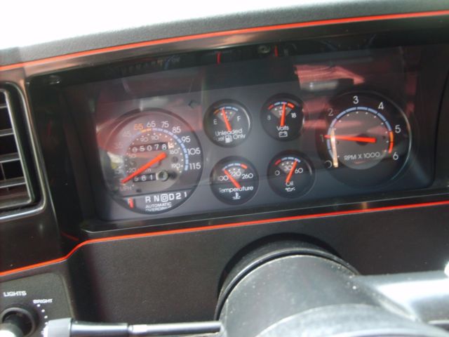 1987 Black Chevrolet Monte Carlo Coupe