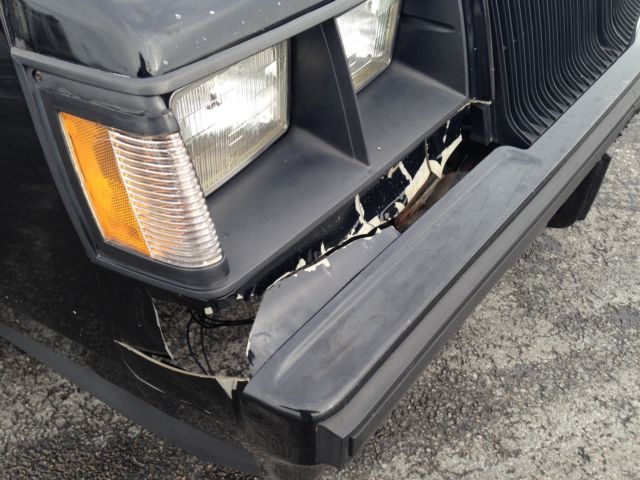 1987 Black Buick Grand National Coupe